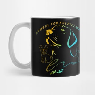 symbol for fulfillment Mug